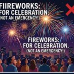 Distress Flares Are Not Fireworks